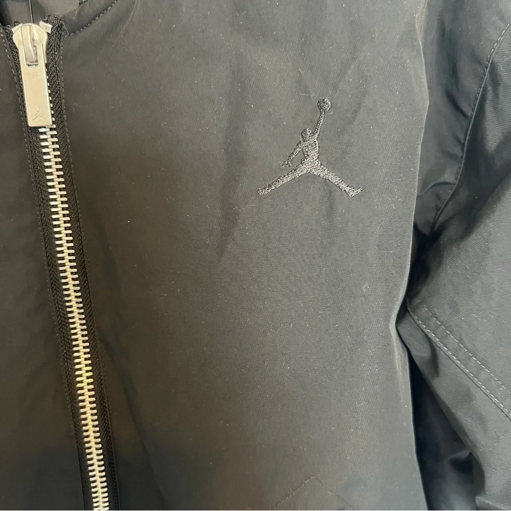New Men's Nike Air Jordan Coat Size Small S Black Jacket NWT $250 MSRP